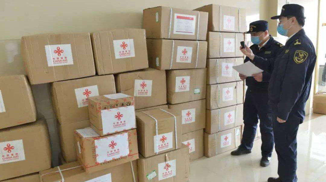 口罩出口报关，口罩出口通关检验/查货图