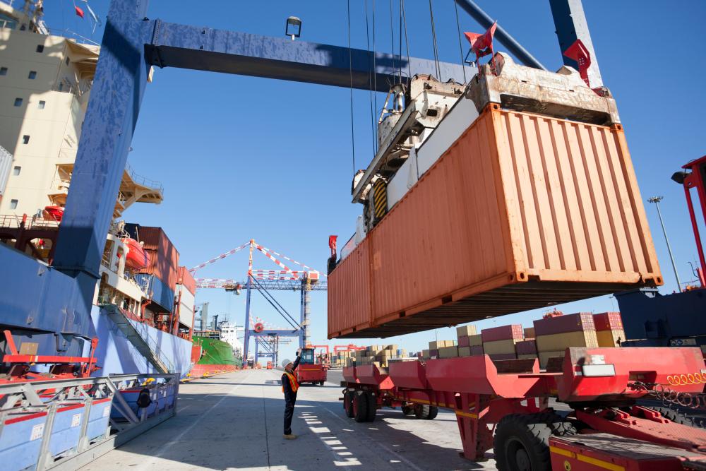 Oversized non-containerized project cargo