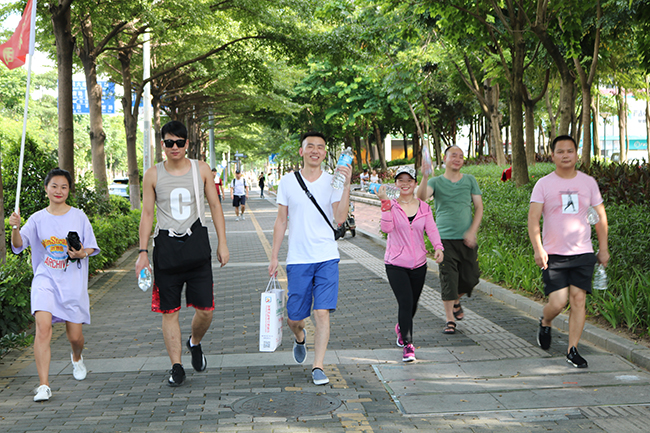 东胜物流户外活动--20公里徒步之旅；深圳到香港物流,香港物流专线,深圳香港进出口,中港物流,香港深圳货运运输-深圳市东胜物流有限公司