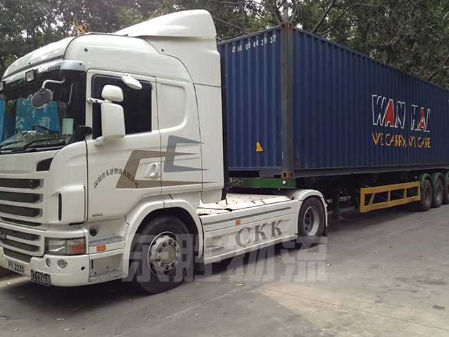 佛山到香港吨车运输-中港吨车运输案例--东胜物流案例